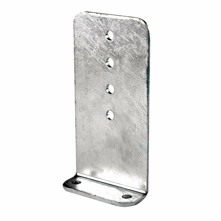 SUPERJOCK 5 x 10 in. 90 deg Vertical Bunk Bracket - Aluminum SU2933695